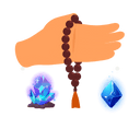 gem and rudraksh logo