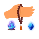 gem and rudraksh logo